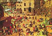Pieter Bruegel Children-s Games oil painting reproduction
